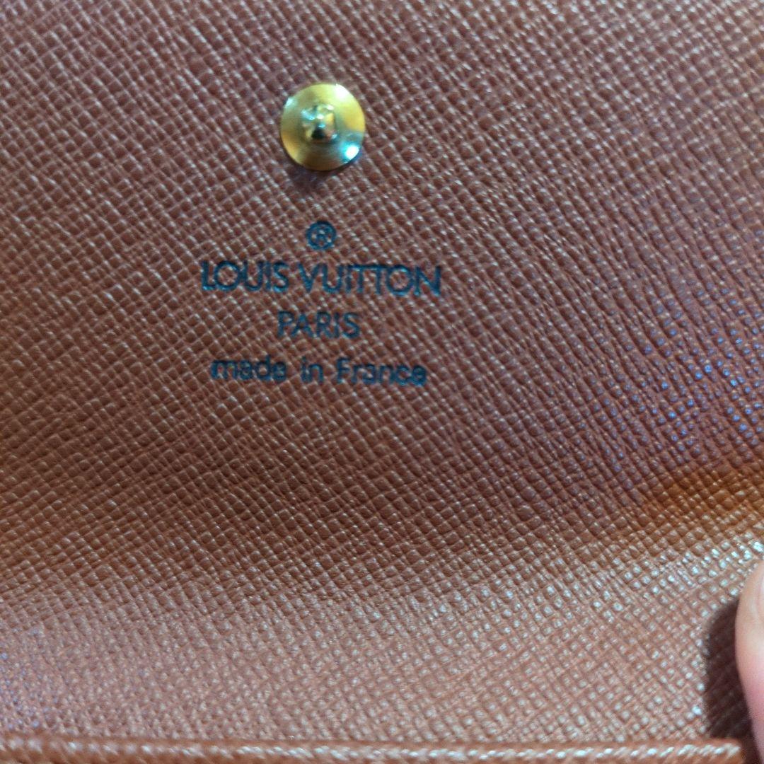 Louis Vuitton ダブルホック折り財布 モノグラム