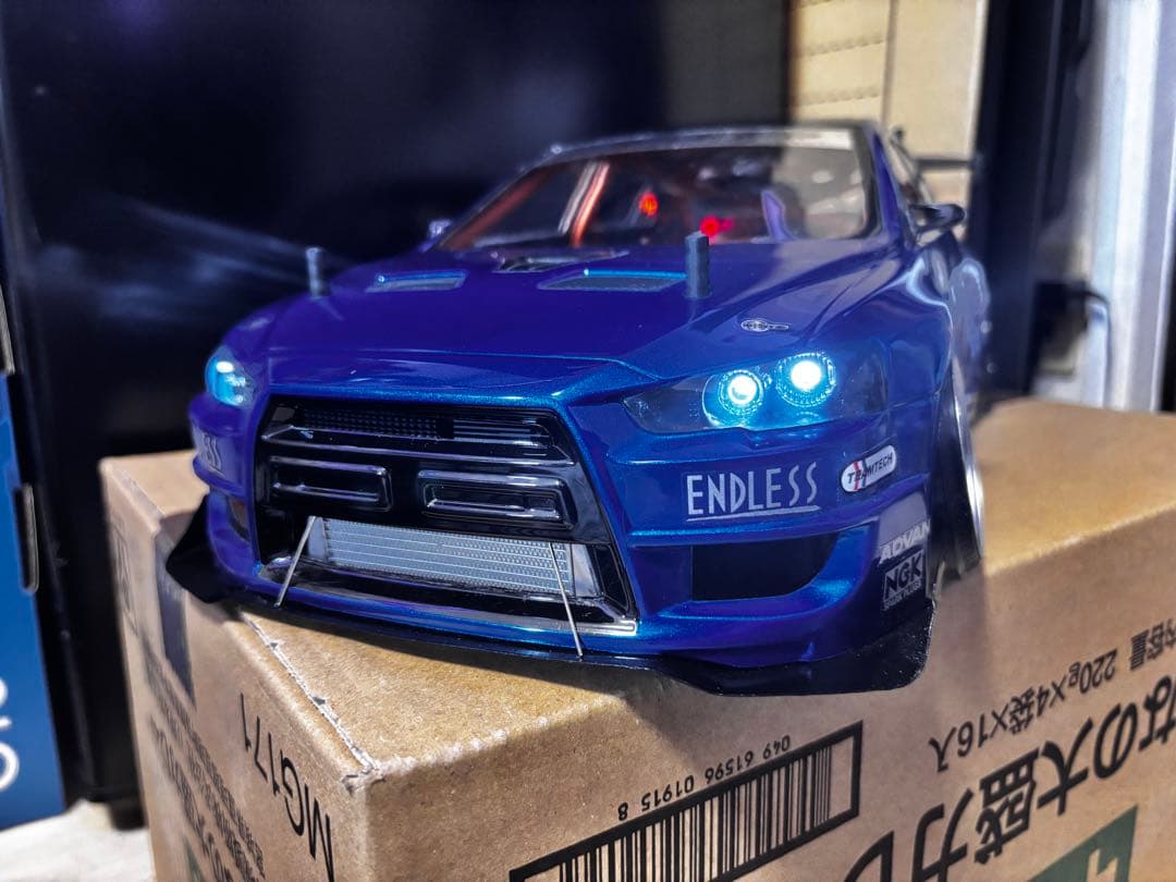 1/10 RC ボディのみ　エボ9 ドリフト仕様