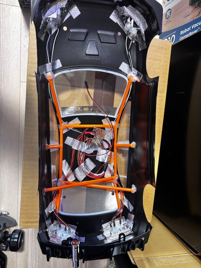 1/10 RC ボディのみ　エボ9 ドリフト仕様