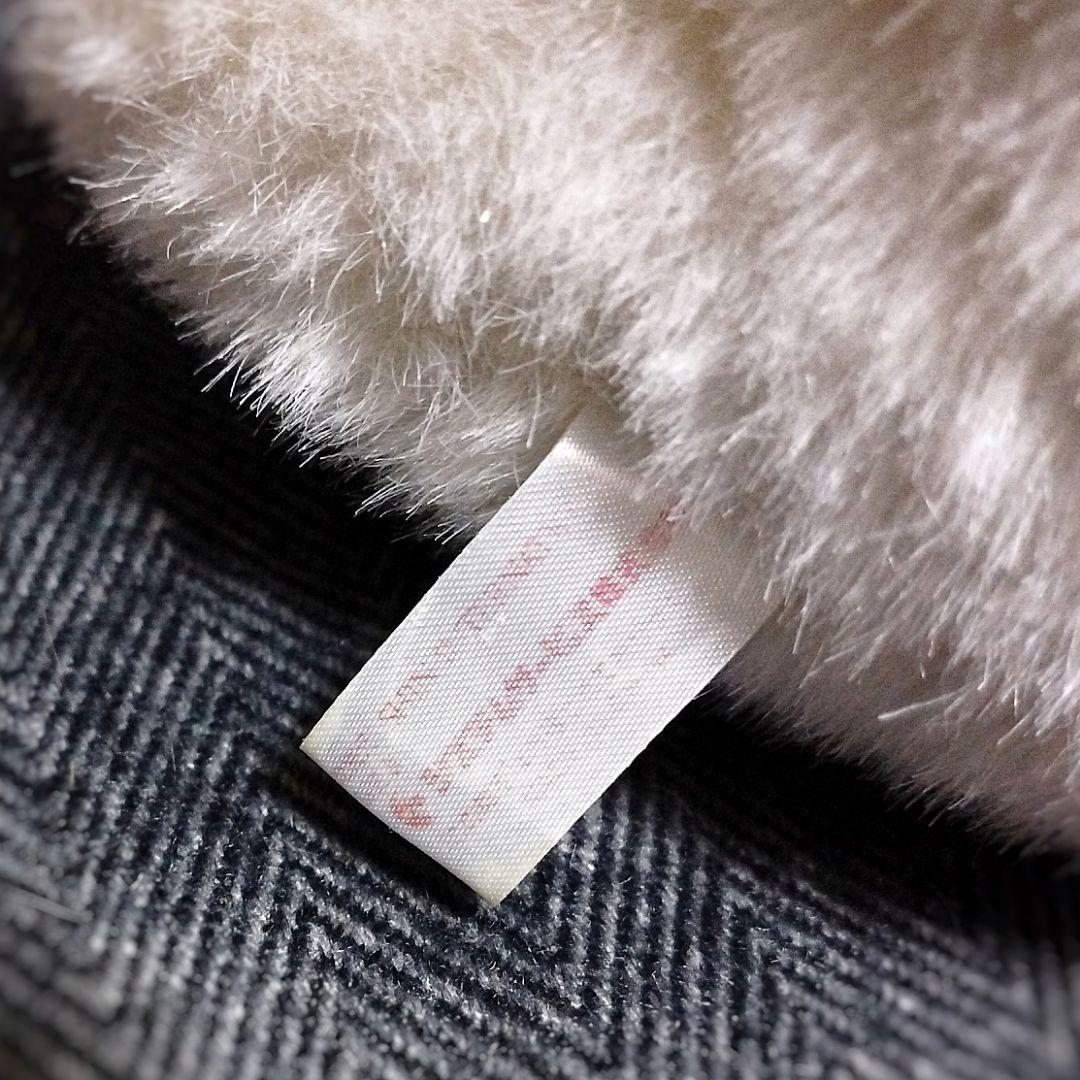 SANTA BEAR シロクマ 白熊 ぬいぐるみ ニット帽 ヴィンテージ 非売品