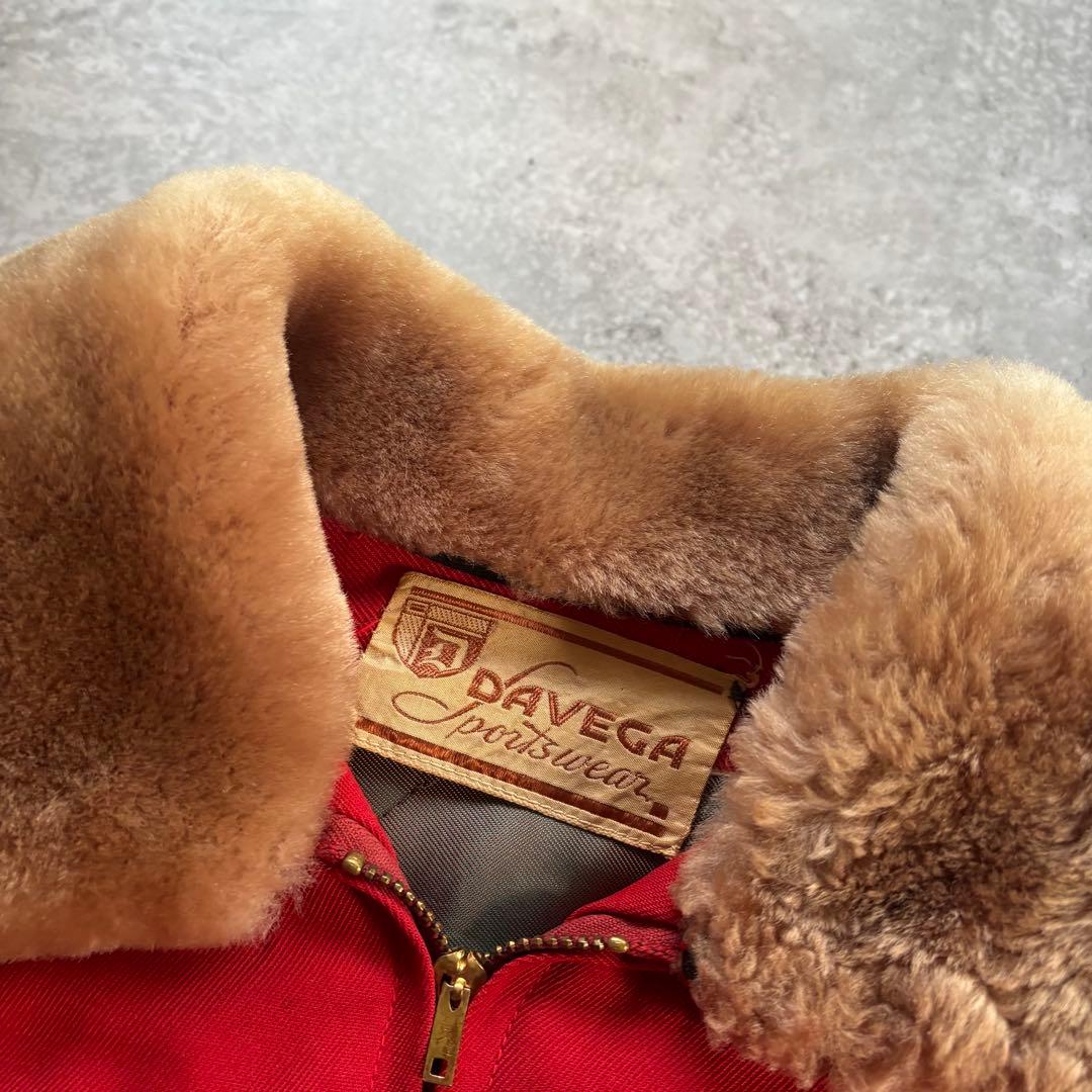 古着　50s davega レーヨン　ギャバジン　ジャケット　ギャバジャン