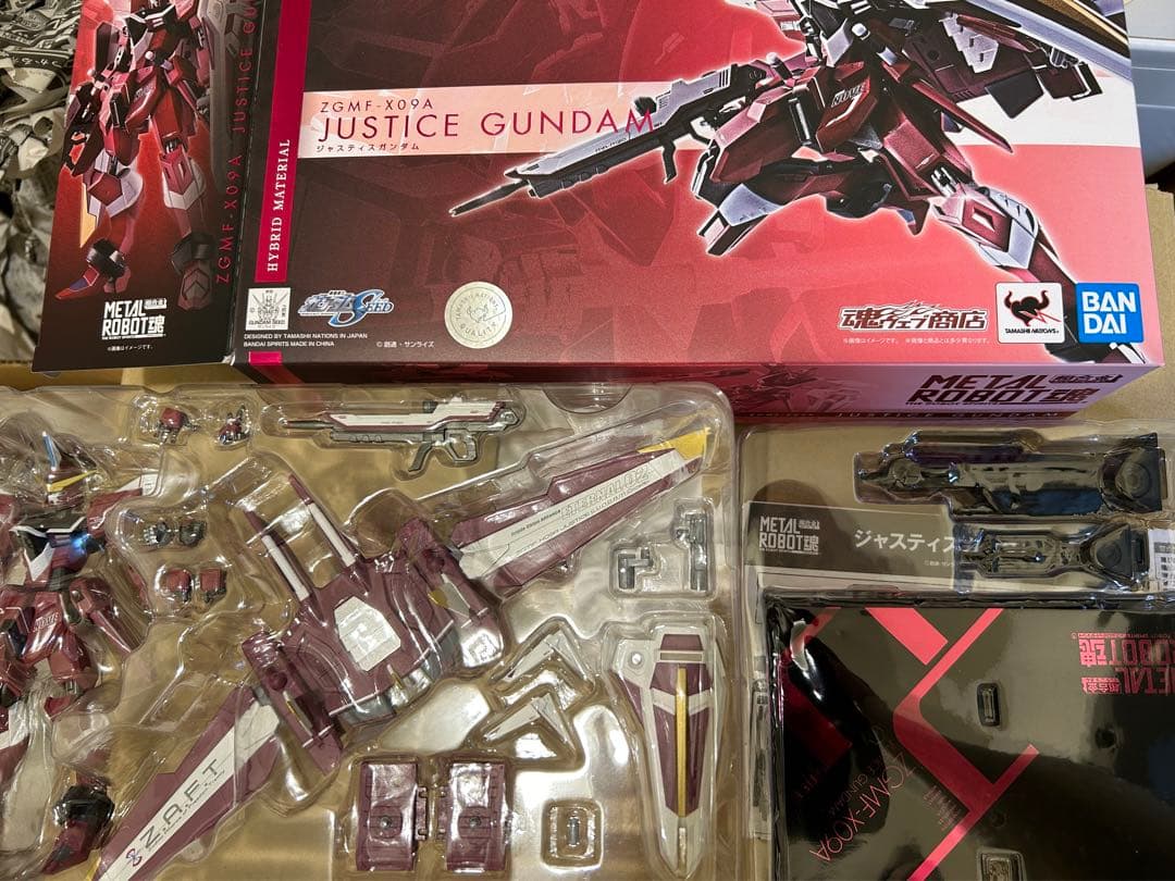 2体 L ROBOT魂 フリーダムガンダム & ジャスティスガンダム