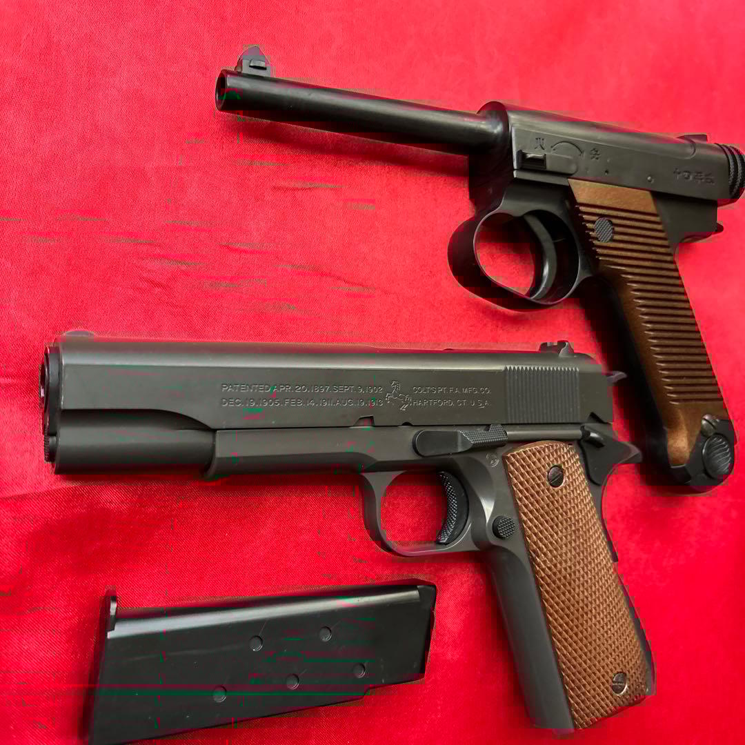 東京マルイ　南部14年式拳銃　コルトガバメントM1911ミリタリー　訳あり