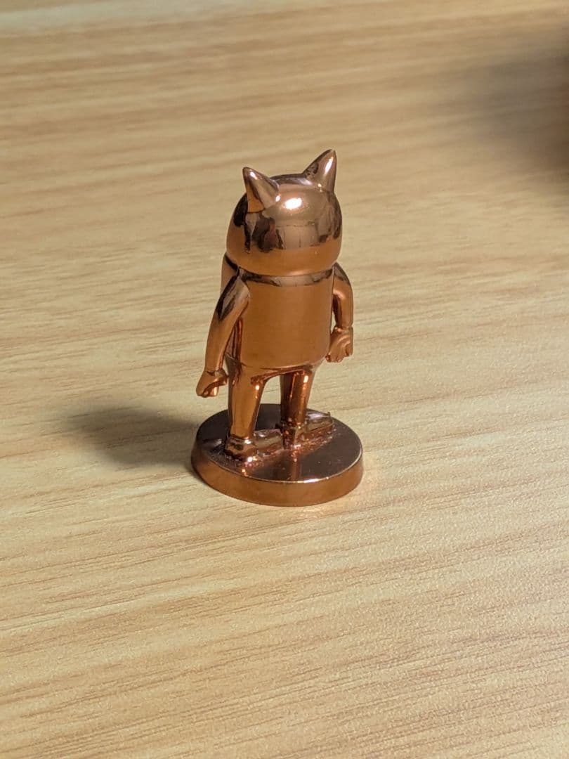 米津玄師　リイシューオールスターズ　メタルフィギュア　ネコ　猫　銅　ブロンズ