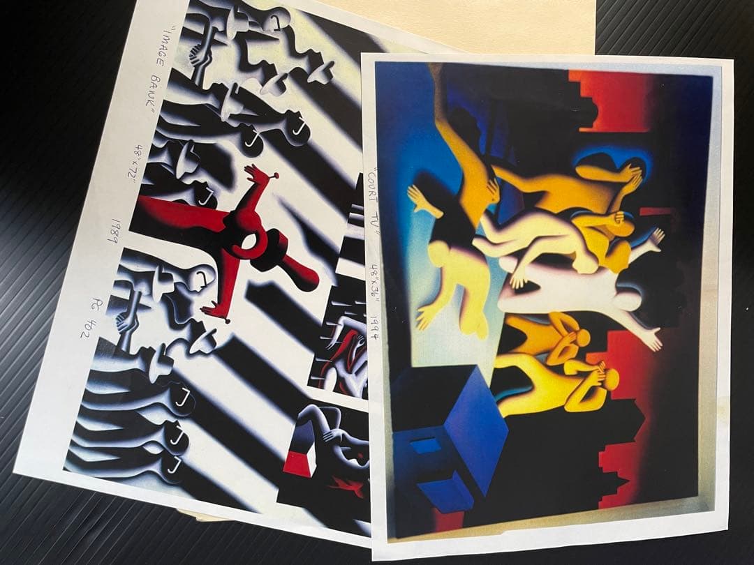 1995年作　マークコスタビ　一点物　作品名　カルフォルニアエンジェル