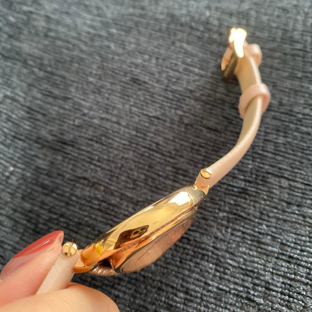 ✨美品、早いもの勝ち！✨ Swarovski Stellaウォッチ　ピンクレザー