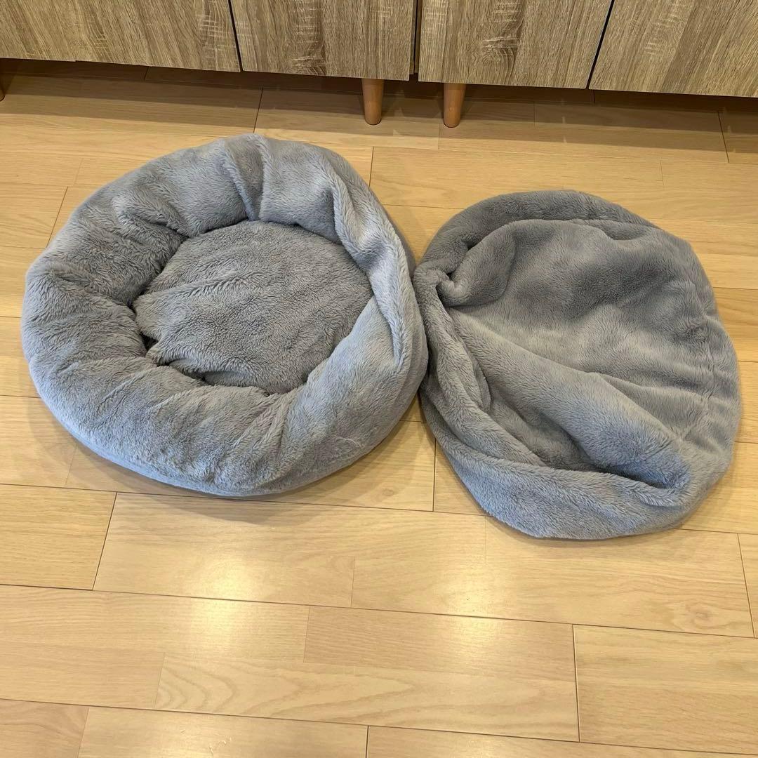 新品 未使用 犬 ベッド ペット マイラペット 犬用ベッド 洗い替えカバー付き