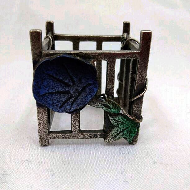 新品　蓋置 朝顔 茶道具 茶道