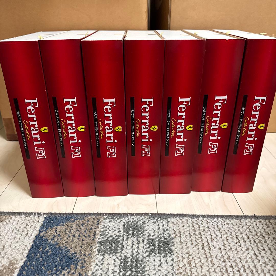 アシェット　公式フェラーリF1コレクション84台セット