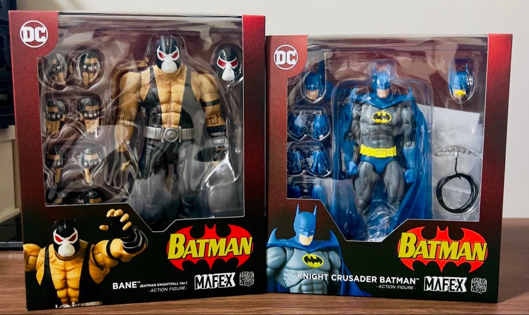 MAFEX ナイトクルセイダー バットマン&ベイン　セット