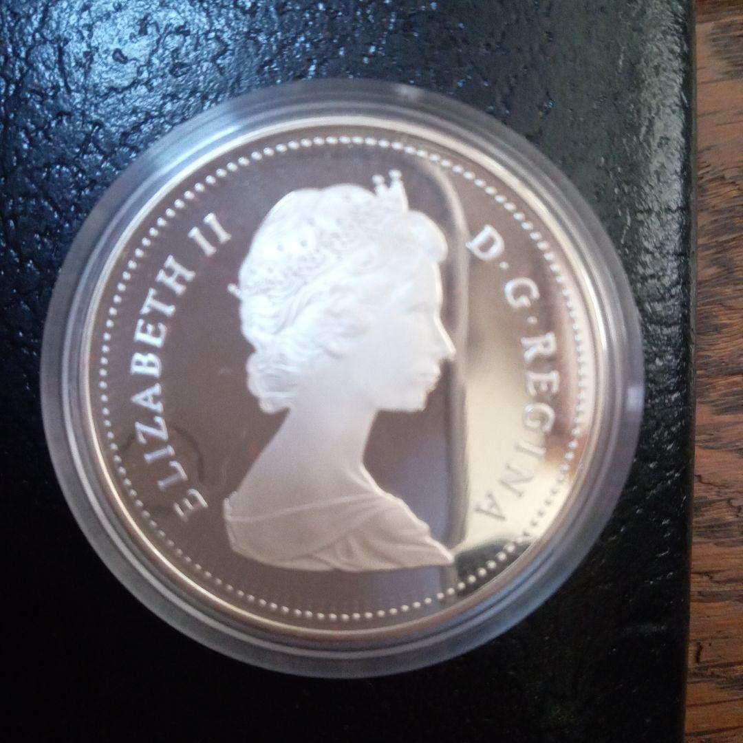 カナダエリザベス銀貨新品4枚