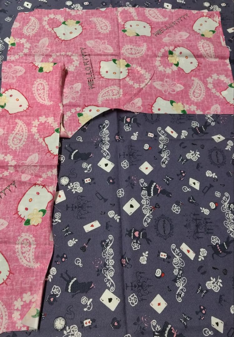 ハローキティ　はぎれ　当時物