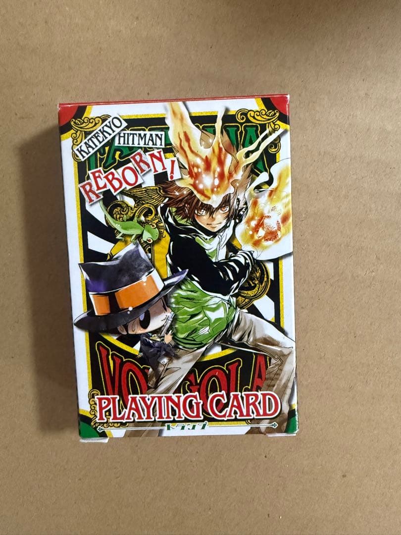 家庭教師ヒットマンREBORN リボーン2009 原作絵トランプ