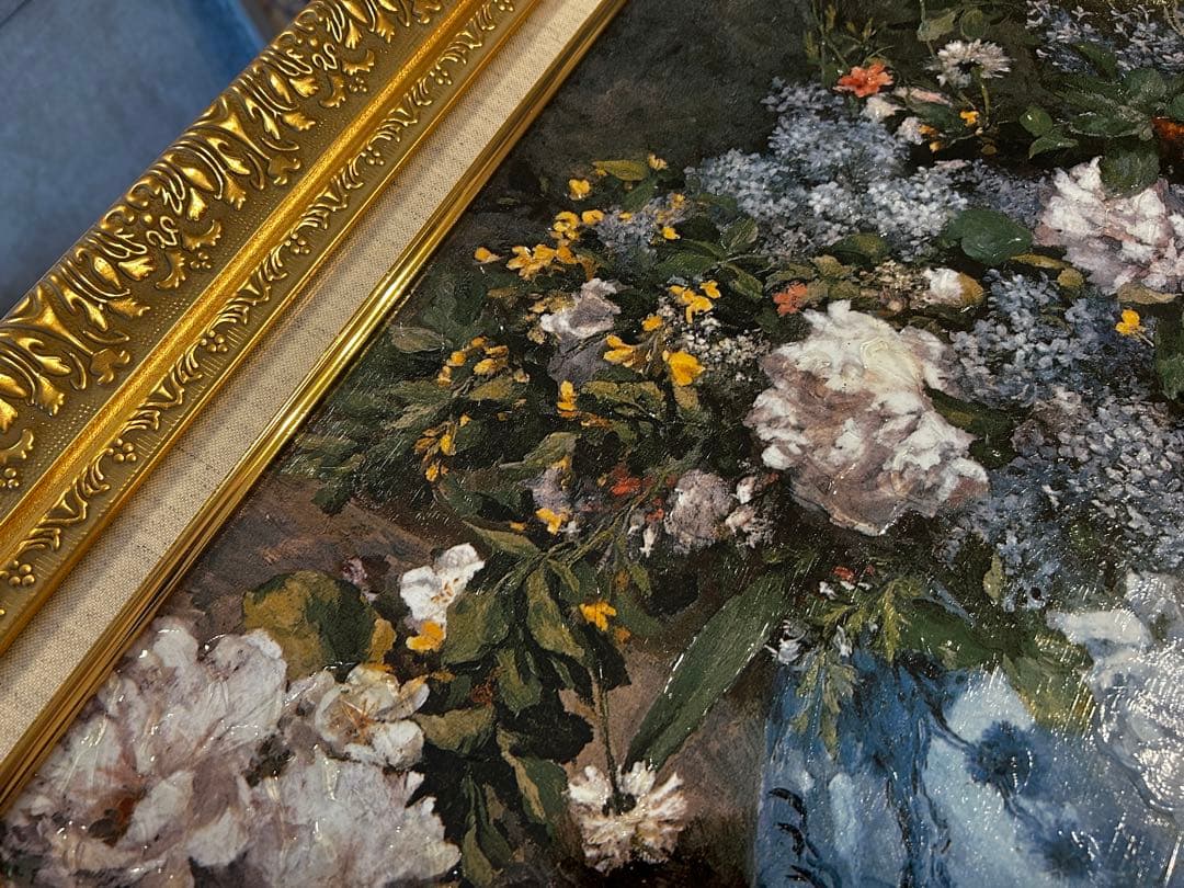 P*l様 【新品未使用】ルノワール　春の花　15号　立体複製画