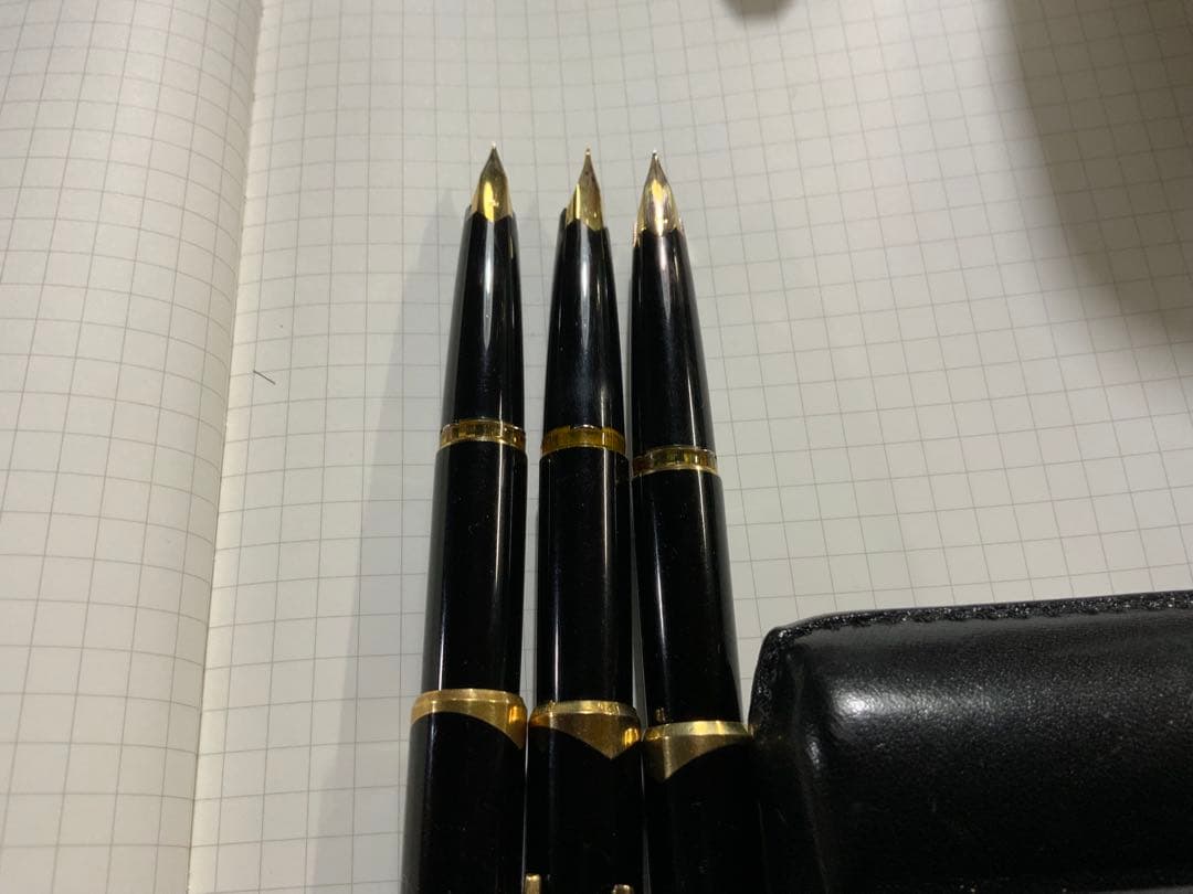 モンブラン　 ペン先　18K 3本セット　(型番121)