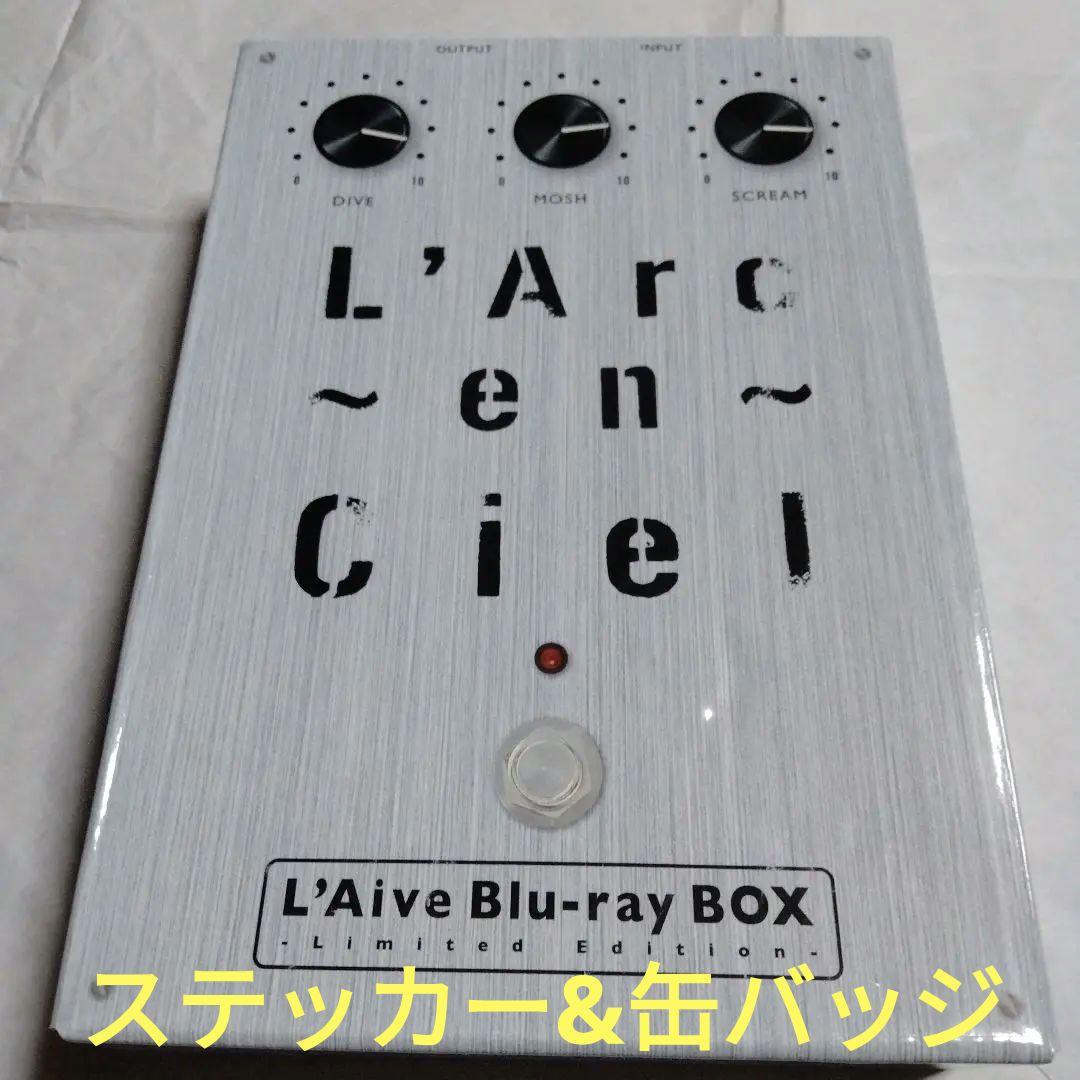 L'Aive Blu-ray BOXからステッカーセット＆缶バッジセット★ラルク