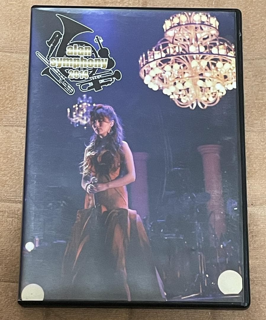 【希少】alan　アラン　阿蘭　symphony 2014 DVD