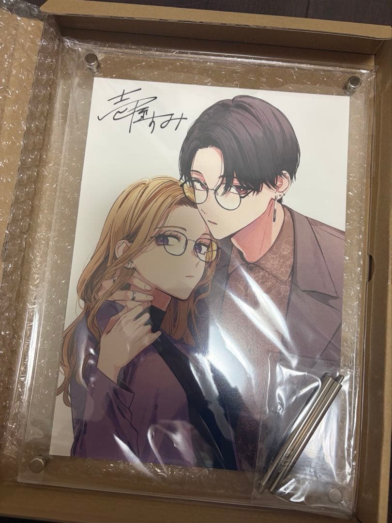 踏んだり、蹴ったり、愛したり アクリル額装入り複製原画