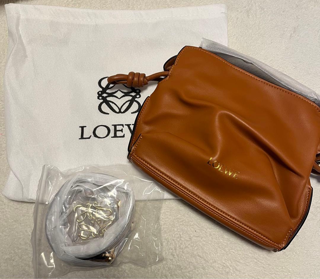 け*ろ様 LOEWE ブラウン ショルダーバッグ