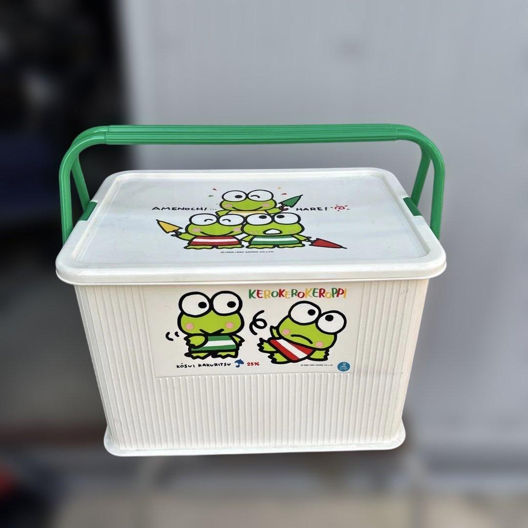レトロ　けろけろけろっぴ　　収納ケース