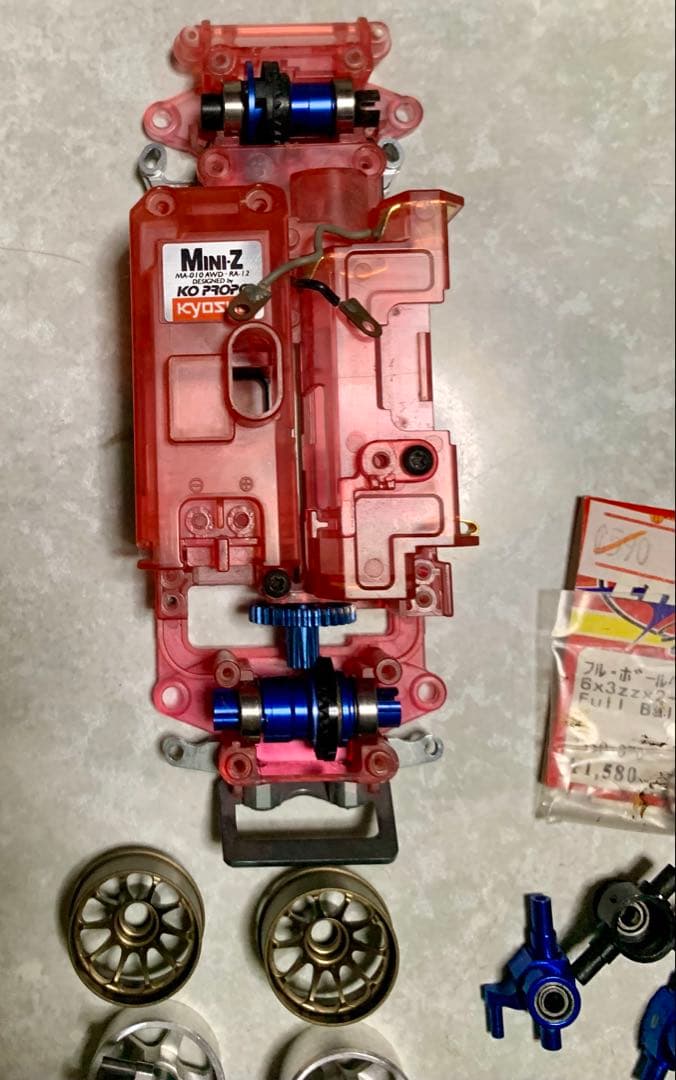 Kyosho Mini-Z アルミ　カーボン　パーツ　ミニッツ 京商