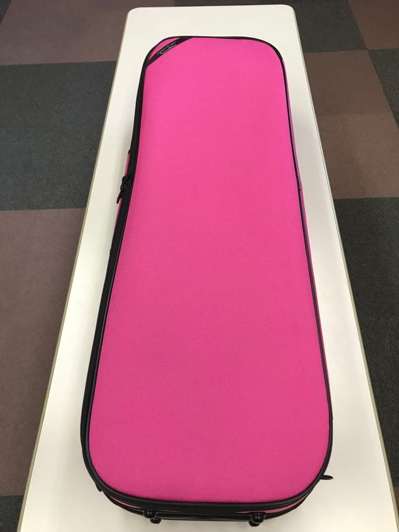 スーパーライト　バイオリンケース　ピンク