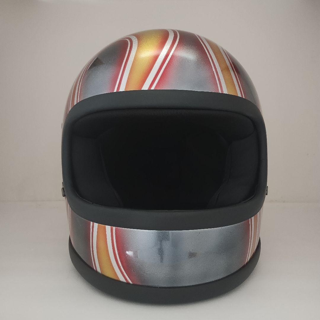 新品　カスタムペイント　フルフェイスヘルメット　ボバー　チョッパー　バイク