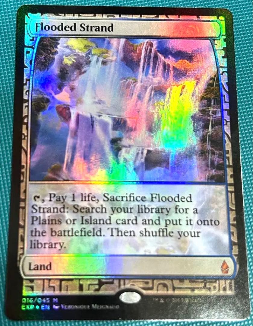 EXPエクスペディションFoil 溢れかえる岸辺/Flooded Strand