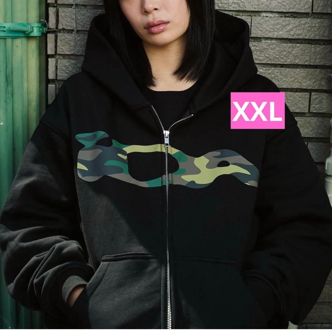 IDA SPLY future active ジップパーカー BK XXL