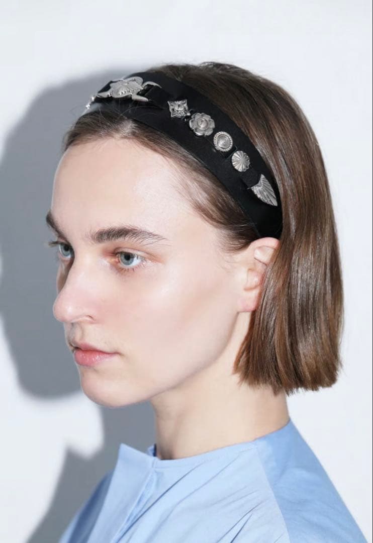 【TOGA PULLA】 Leather headband 2