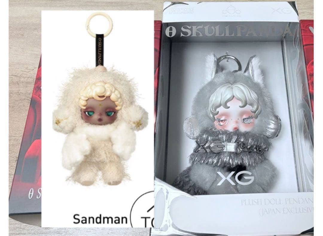 SKULLPANDA、2点set、XG日本限定、Sandman