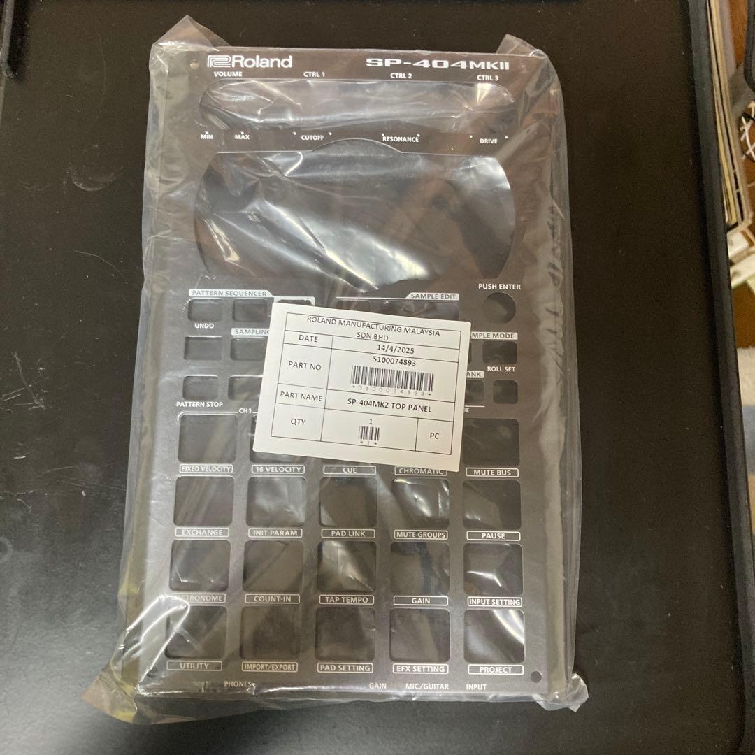 純正品！新品！Roland SP-404MKII トップパネル 売ってない？？