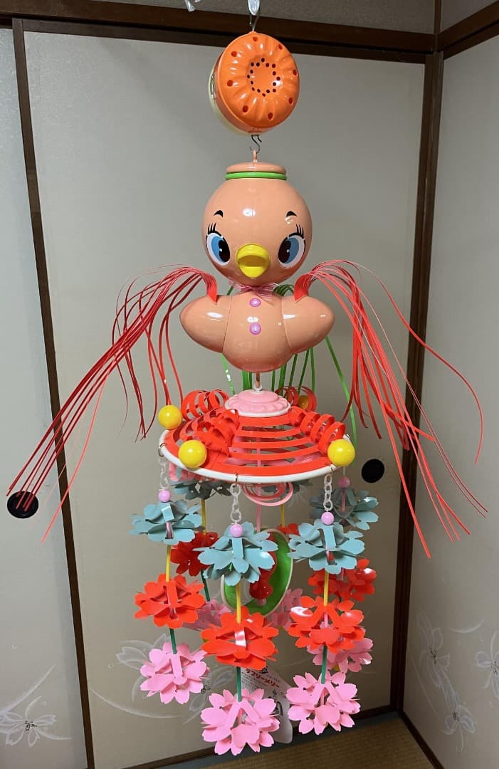 レトロ ワンタッチメリーゴーランド（中古）