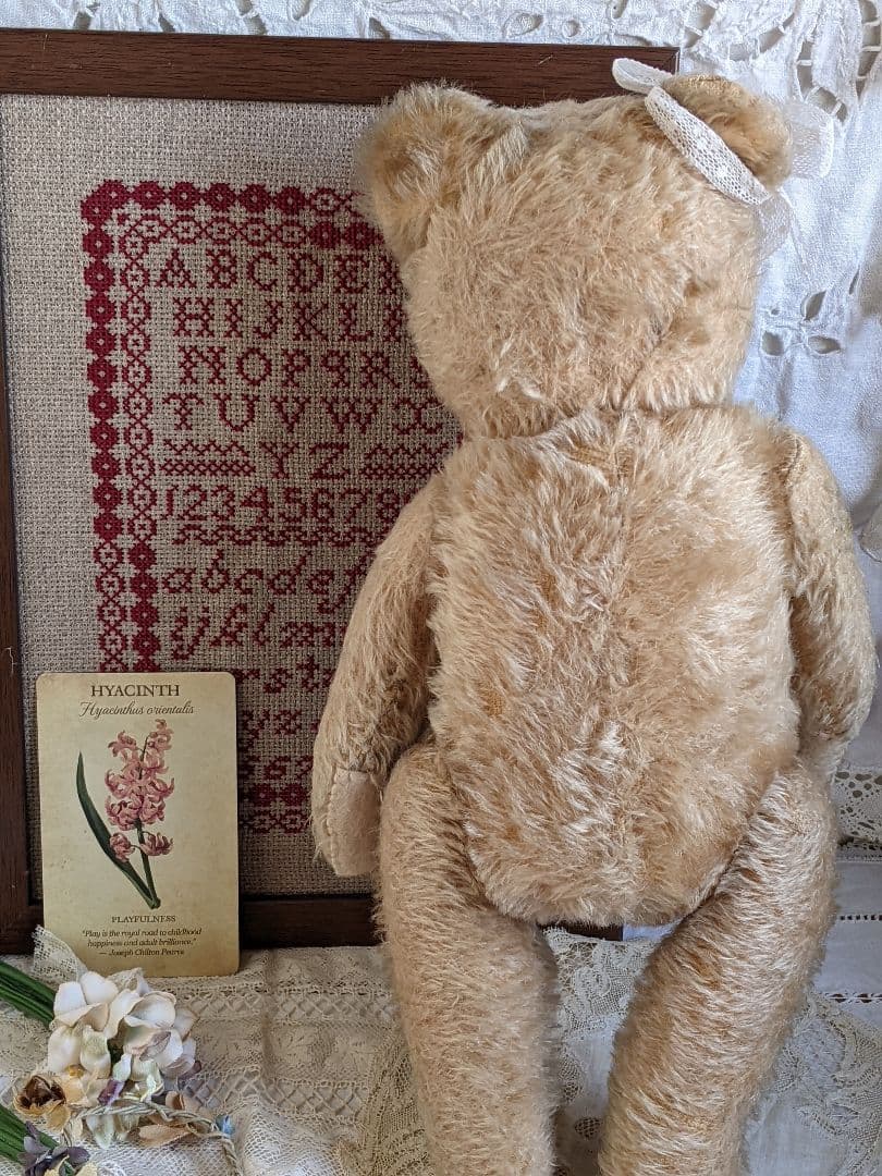 【s】アンティークベア　アンティークテディベア　ハーマン