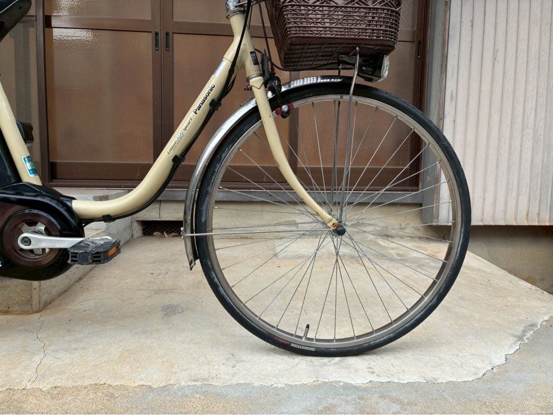 電動自転車　№8179 パナソニック　リチウムビビspecil7 26インチ