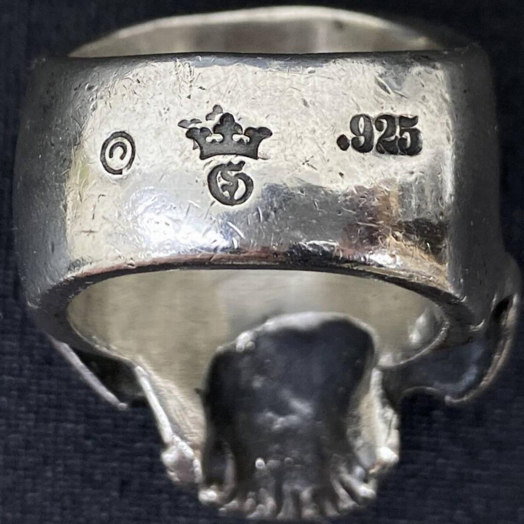 GABOR LARGE SKULL RING ラージスカルリング 22号