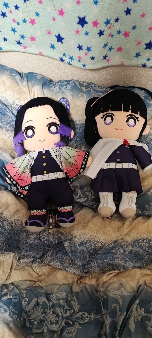 桜*！様 鬼滅の刃劇場版無限城編 くったりぬいぐるみ 胡蝶しのぶ栗花落カナヲセッ