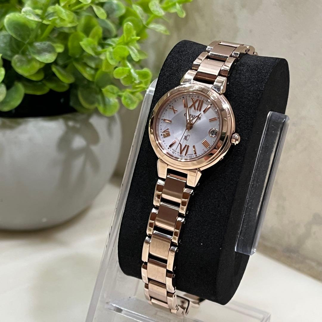 【美品！】CITIZEN XCクロスシー ハッピーフライト エコドライブ デイト