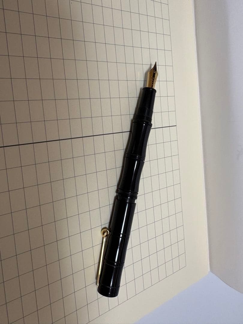 大橋堂｜万年筆｜エボナイト｜竹モデル｜M（中字）