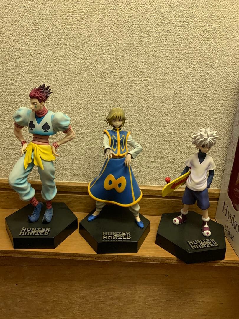 ハンターハンター フィギュア 1番くじ クラピカキルアヒソカ 緋色の追憶