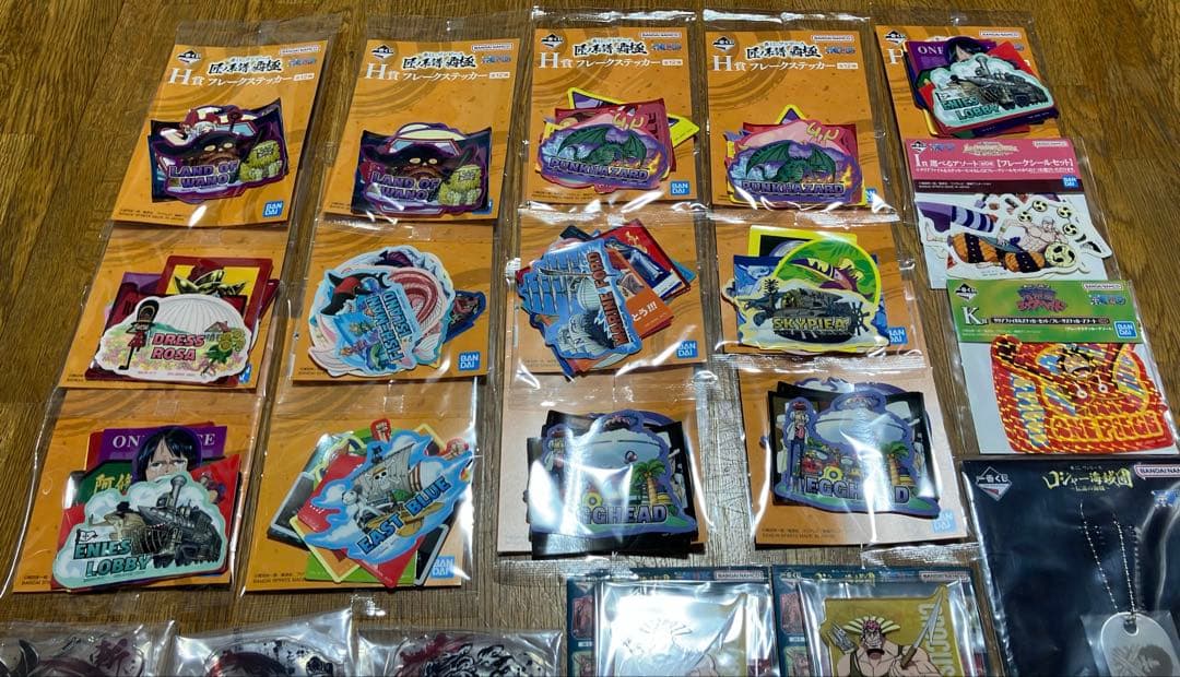 ワンピース 一番くじ　ルフィ　ゾロ　ボニー　ゴールドロジャー　シャンクス