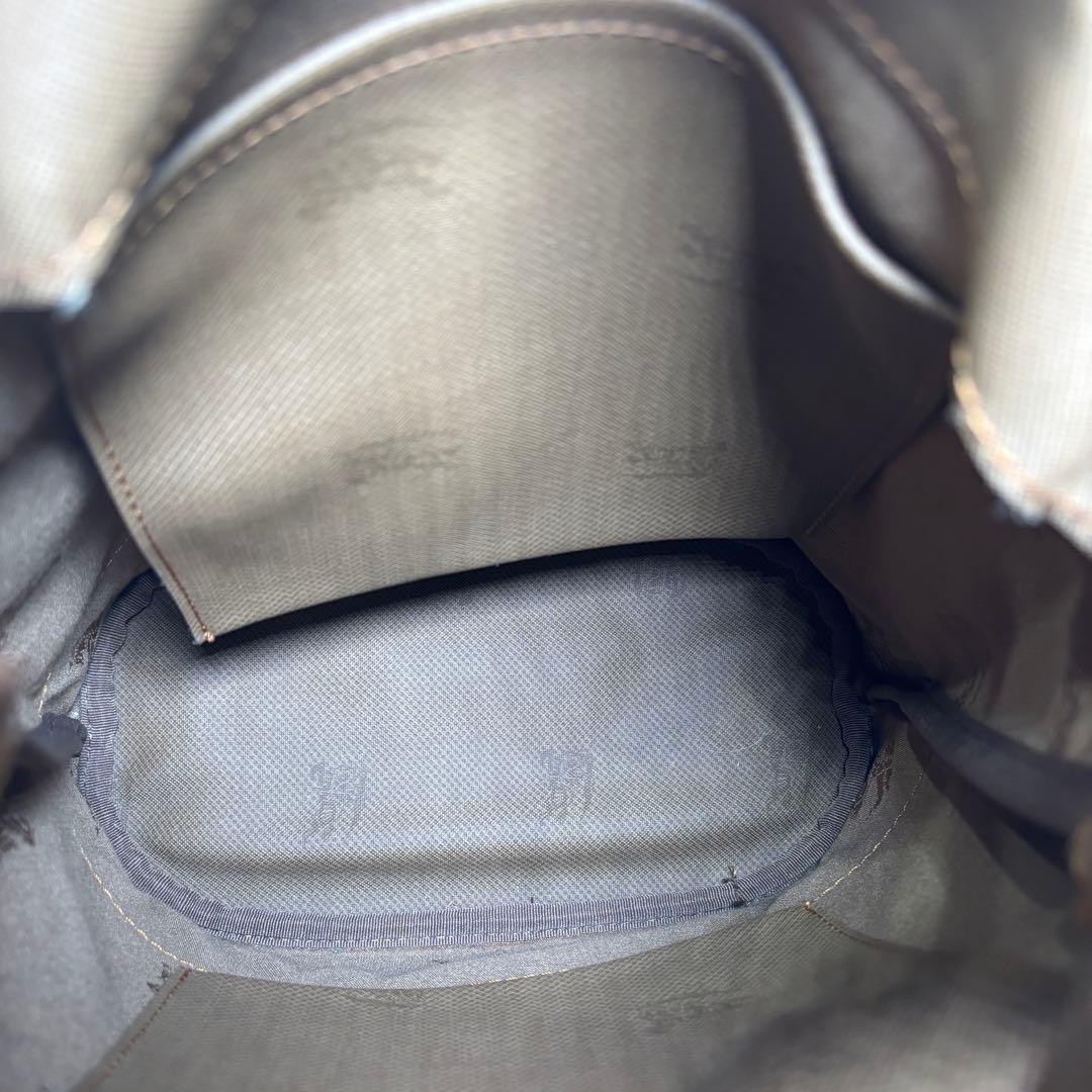 バーバリー ショルダーバッグ トートバッグ 肩掛け 巾着 ノバチェック ベージュ