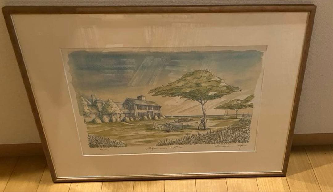 Avenue Series 水彩画 風景画　ARTIST 内田新哉