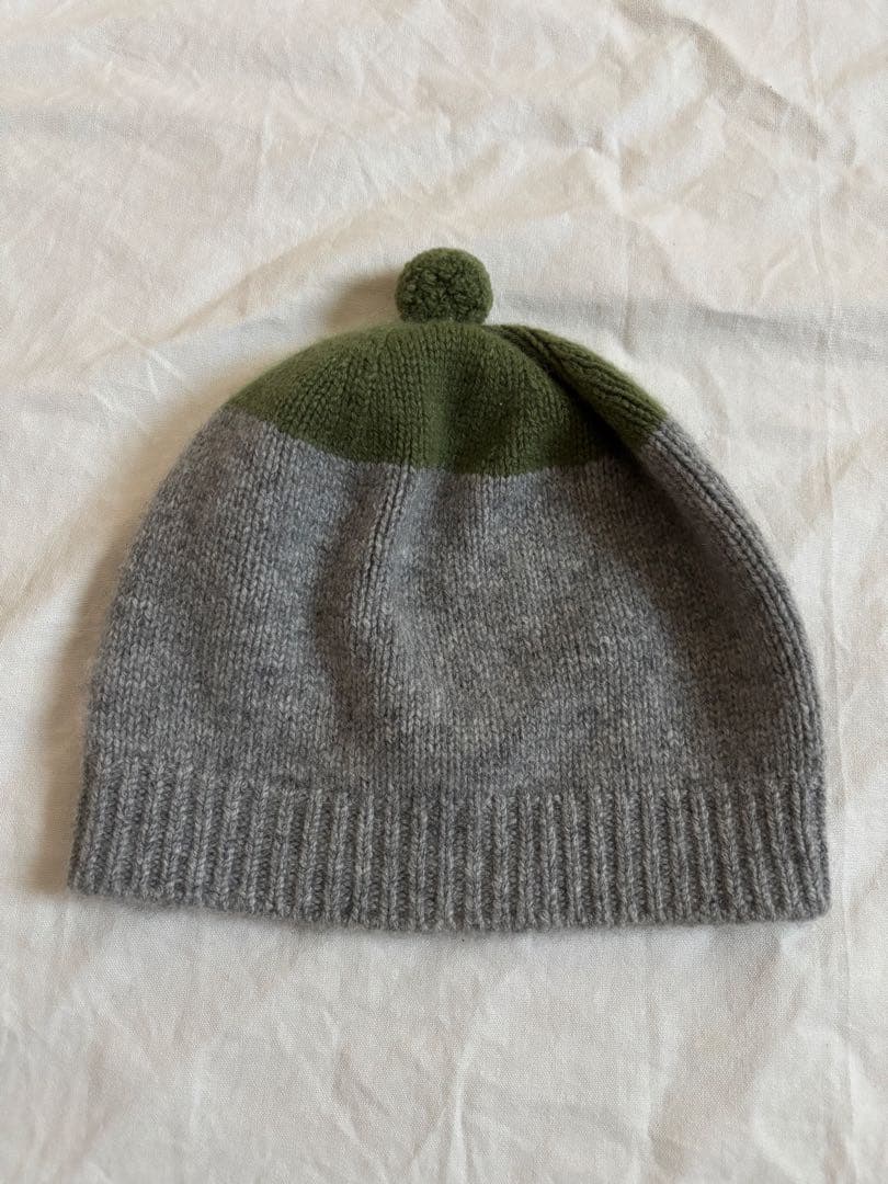 オールドマンズテーラー　R&D.M CO-バイカラー ニット帽