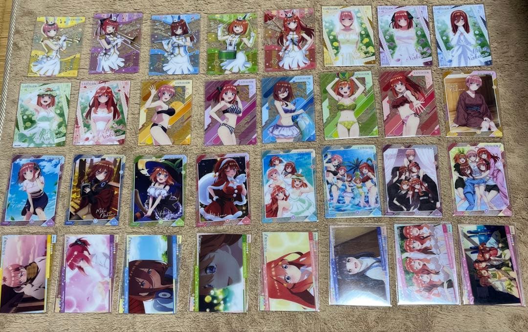 五等分の花嫁ウエハース　メタルカードコレクション　過去弾コンプリート