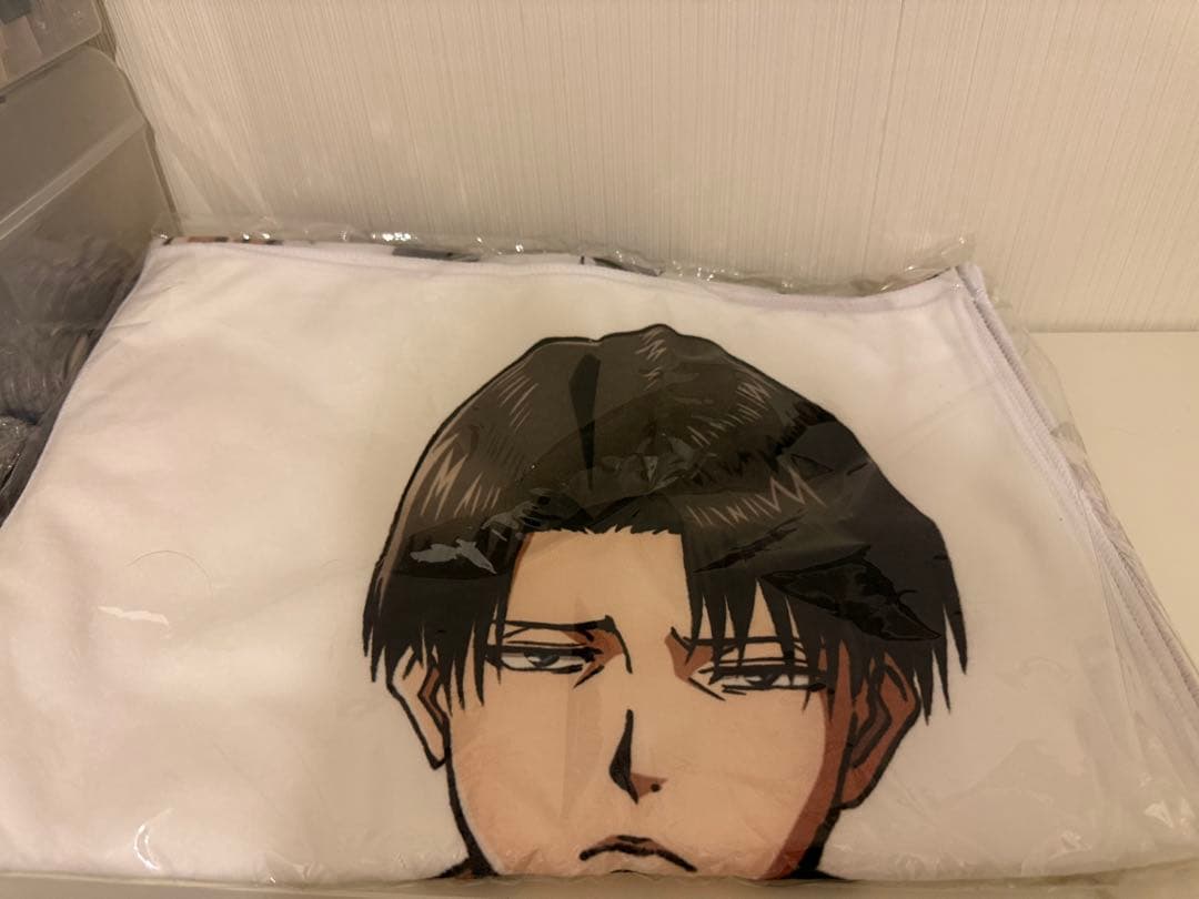 ★レア★ 進撃の巨人　リヴァイ　等身大マフラータオル