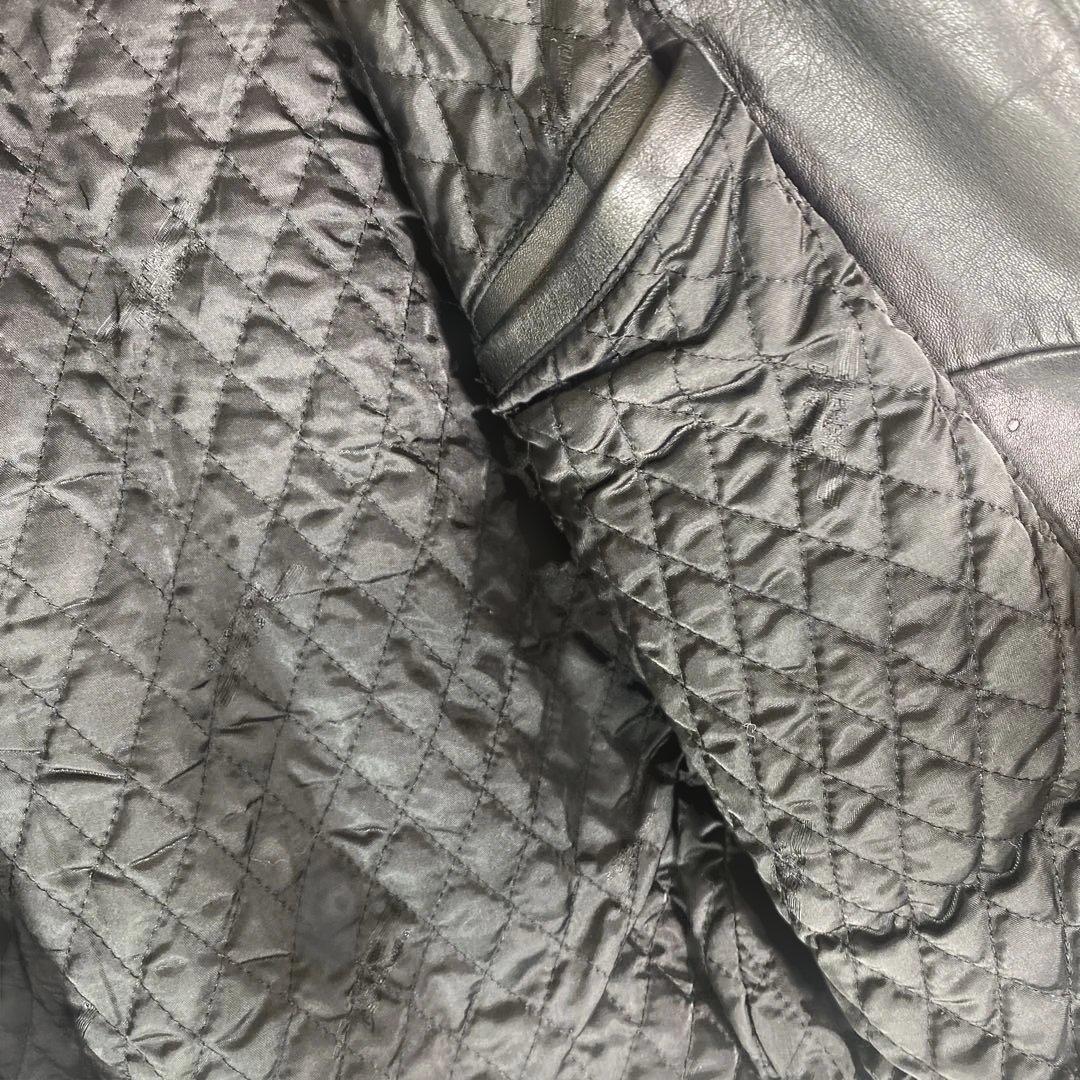 美品　ハーレーダビッドソン　シングル ライダージャケット　レザージャケット 黒