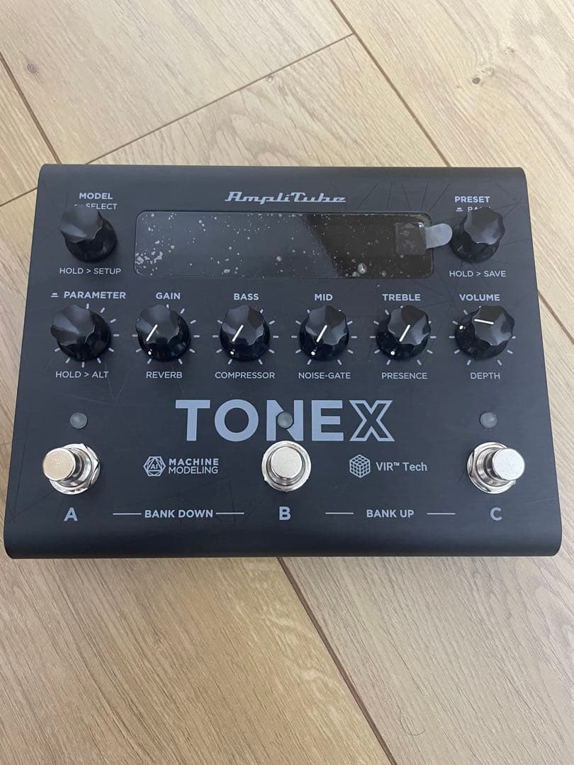 AmpliTube TONEX PEDAL ライセンス解除済