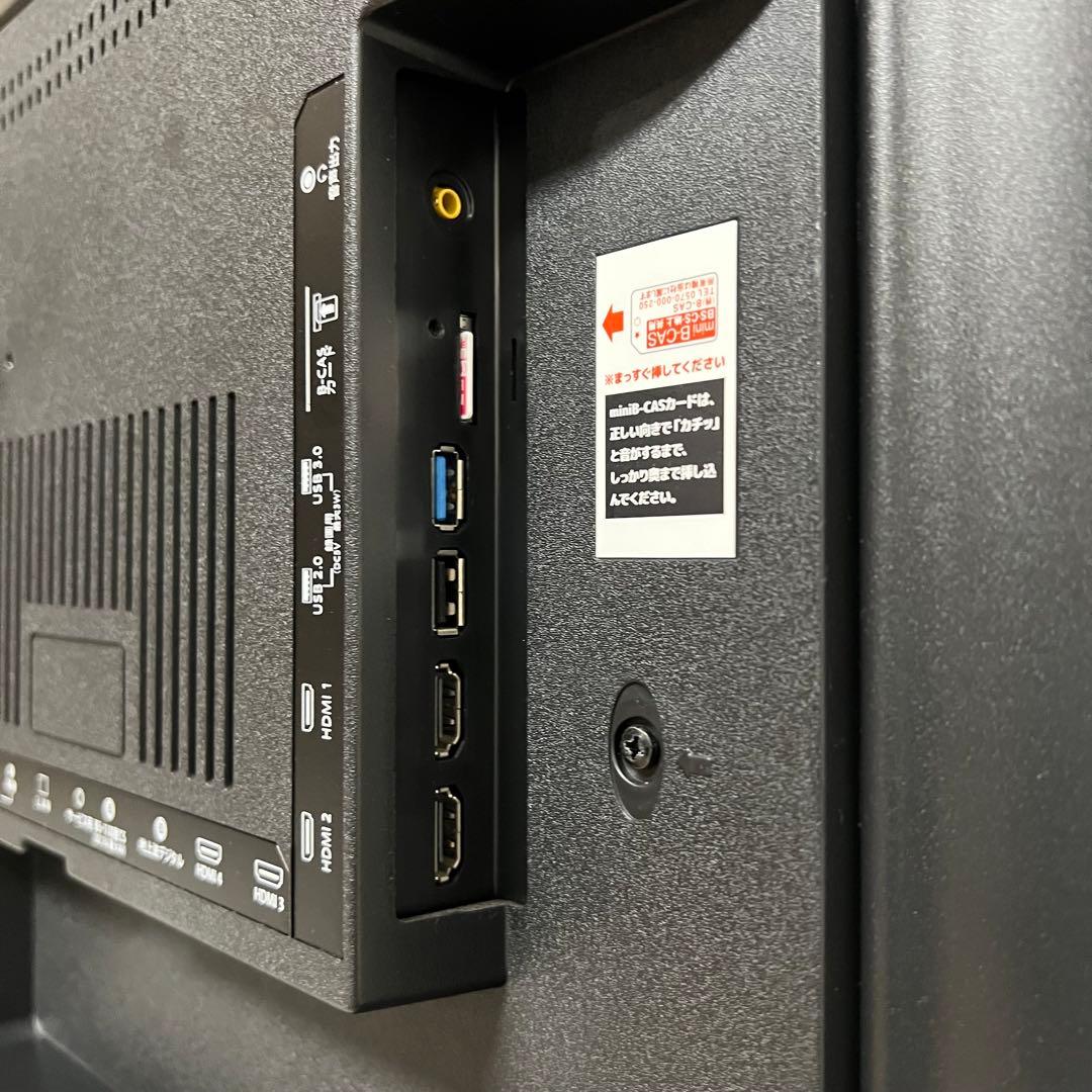 即日受渡割❣️全国送料込アイワ液晶テレビ43型 /4K対応Wチューナーで裏番組対応