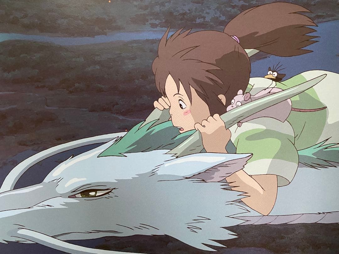 【非売品】ジブリ　千と千尋の神隠し　台湾版A ポスター　宮崎駿　⑥